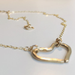 HEART NECKLACE CHOCKER HEART NECKLACE CHOCKER