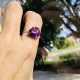  NATURAL AMETHYST RING