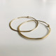 CLASSIC ORGANIC HOOPS EARRINGS