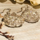 CRISTAL NET EARRINGS