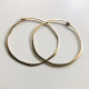 CLASSIC ORGANIC HOOPS EARRINGS