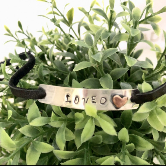 SUEDE MESSAGE BRACELET