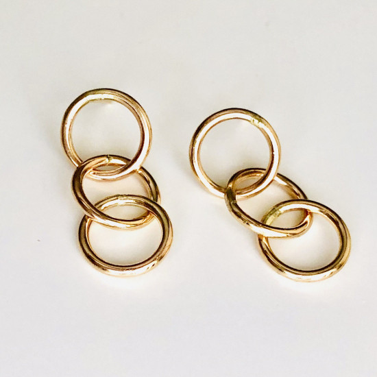 TRIO HOOPS EARRINGS