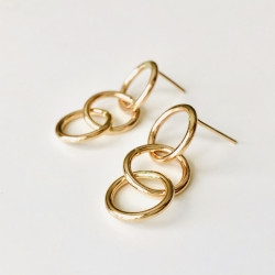 TRIO HOOPS EARRINGS