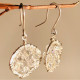 CRISTAL NET EARRINGS