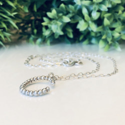 CONNECT THE DOTS LETTER NECKLACE CONNECT THE DOTS LETTER NECKLACE