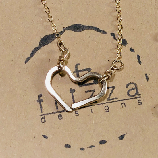 HEART NECKLACE CHOCKER HEART NECKLACE CHOCKER
