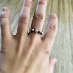 ORGANIC IRREGULAR DISCS RING ORGANIC IRREGULAR DISCS RING