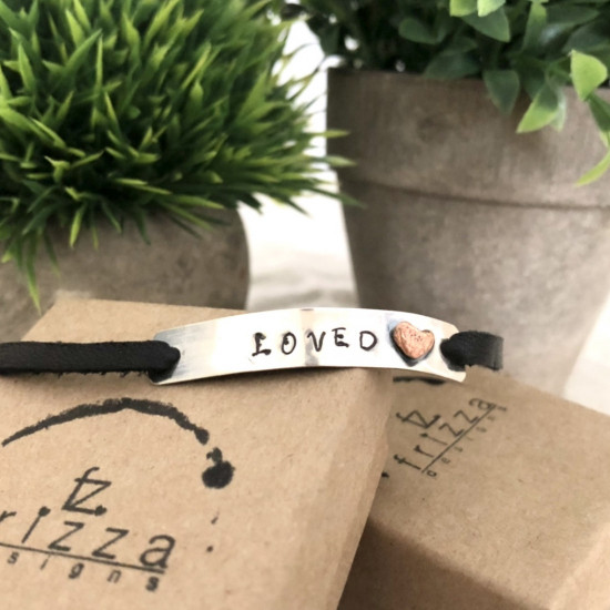 SUEDE MESSAGE BRACELET