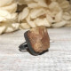  NATURAL RAW SUNSTONE GEMSTONE RING   