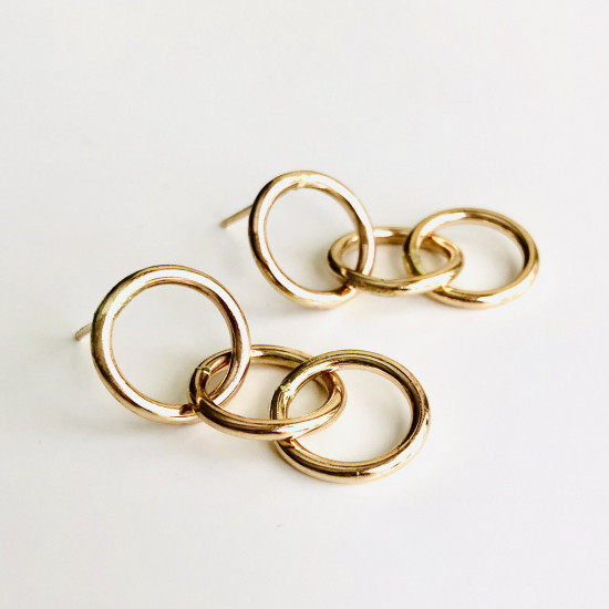 TRIO HOOPS EARRINGS