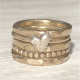 ORGANIC HEART RING