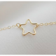 NECKLACE OPEN STARS CHOCKER SET