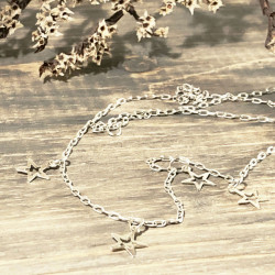 NECKLACE 5 STARS CHOCKER NECKLACE 5 STARS CHOCKER