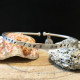 Bracelet LOVE AMOR AMOUR ORGANIC HAMMERED