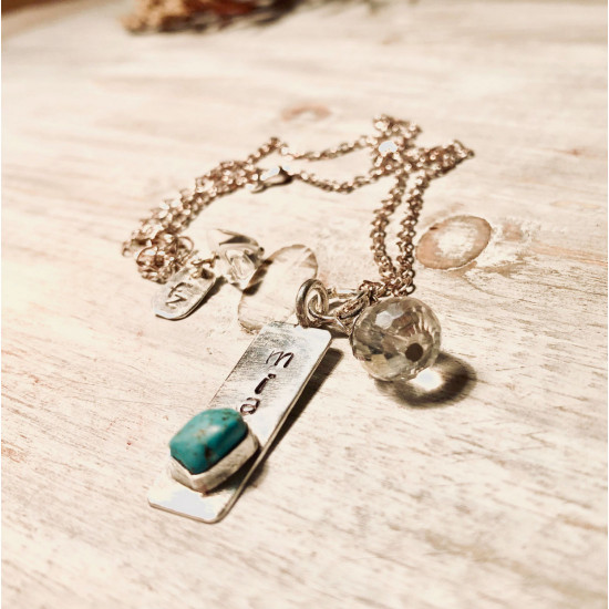 PERSONALIZED BIRTHSTONE BAR NECKLACE