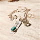 PERSONALIZED BIRTHSTONE BAR NECKLACE