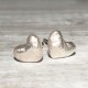 EARRINGS ORGANIC HAND SCULPTED HEART EARRINGS ORGANIC HAND SCULPTED HEART