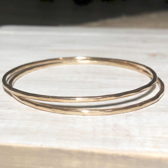 BANGLE HAMMERED BRACELET BANGLE HAMMERED BRACELET