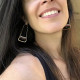 BASIC EARTH TRIANGLE EARRINGS BASIC EARTH TRIANGLE EARRINGS