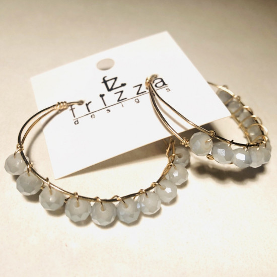 BELLA DOUBLE LOOP HOOP EARRINGS BELLA DOUBLE LOOP HOOP EARRINGS