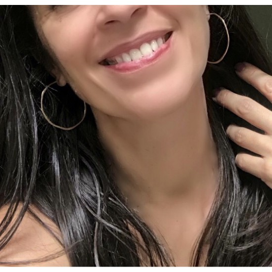 CLASSIC ORGANIC HOOPS EARRINGS CLASSIC ORGANIC HOOPS EARRINGS
