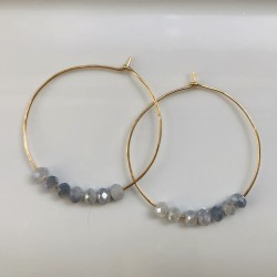 CRYSTALS IN A HOOP