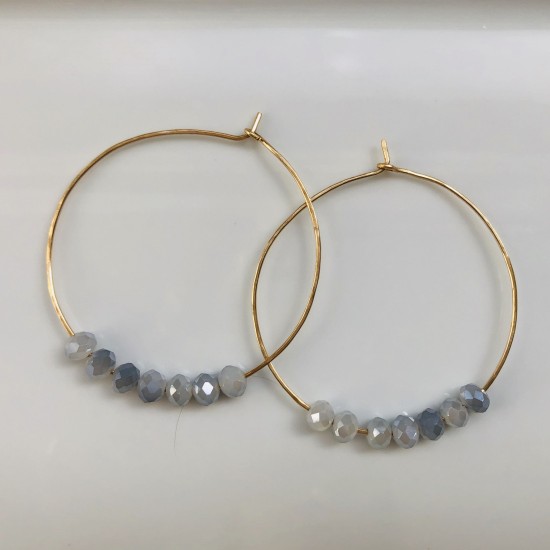 CRYSTALS IN A HOOP