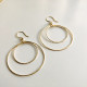 DOUBLE HOOPS EARRINGS