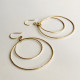 DOUBLE HOOPS EARRINGS