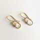 MOTHER OF PEARLS DROP EARRINGS