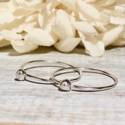 OPEN HOOP EARRINGS STERLING SILVER OPEN HOOP EARRINGS STERLING SILVER