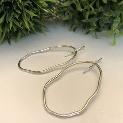ORGANIC OVAL EARRING ORGANIC OVAL EARRING