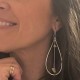 TEARDROP CRYSTAL EARRINGS TEARDROP CRYSTAL EARRINGS