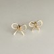 TINY BOW STUD EARRINGS MOMMY & ME SET TINY BOW STUD EARRINGS MOMMY & ME SET