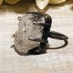 NATURAL RAW CRYSTAL QUARTZ STONE RING NATURAL RAW CRYSTAL QUARTZ STONE RING