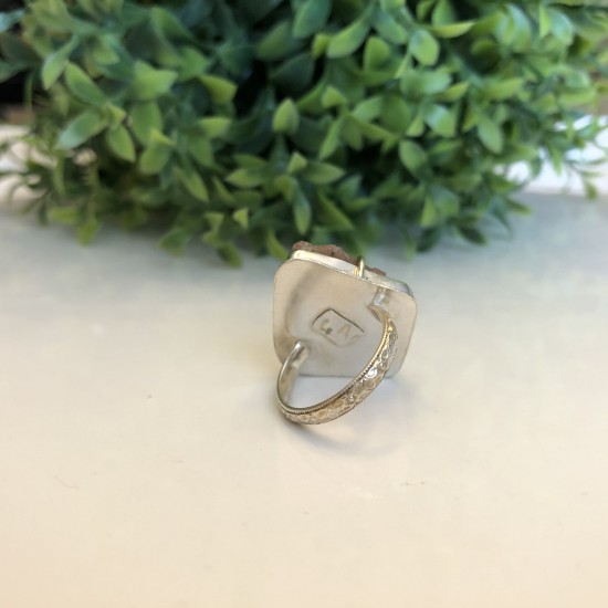 NATURAL RAW SUNSTONES RING NATURAL RAW SUNSTONES RING