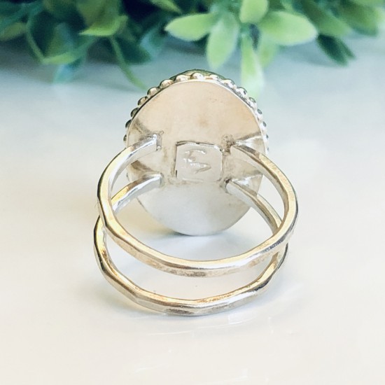NATURAL ROSE QUARTZ DOUBLE RING NATURAL ROSE QUARTZ DOUBLE RING