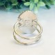 NATURAL ROSE QUARTZ DOUBLE RING NATURAL ROSE QUARTZ DOUBLE RING