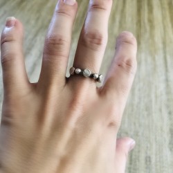 ORGANIC IRREGULAR DISCS RING ORGANIC IRREGULAR DISCS RING
