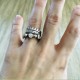 ORGANIC IRREGULAR DISCS RING ORGANIC IRREGULAR DISCS RING