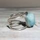 RING NATURAL AMAZONITE WRAPPED RING NATURAL AMAZONITE WRAPPED