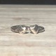 SCULPTED ORGANIC HEART OPEN RING SCULPTED ORGANIC HEART OPEN RING