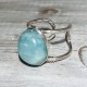 RING NATURAL AMAZONITE WRAPPED RING NATURAL AMAZONITE WRAPPED