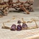 AMETHYST WRAPPED NECKLACE AMETHYST WRAPPED NECKLACE