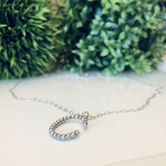 CONNECT THE DOTS LETTER NECKLACE CONNECT THE DOTS LETTER NECKLACE