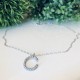 CONNECT THE DOTS LETTER NECKLACE CONNECT THE DOTS LETTER NECKLACE
