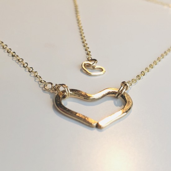 HEART NECKLACE CHOCKER