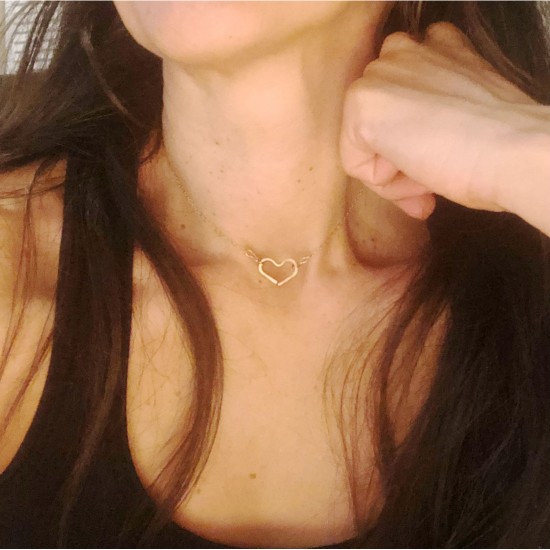 HEART NECKLACE CHOCKER
