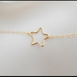 NECKLACE OPEN STARS CHOCKER